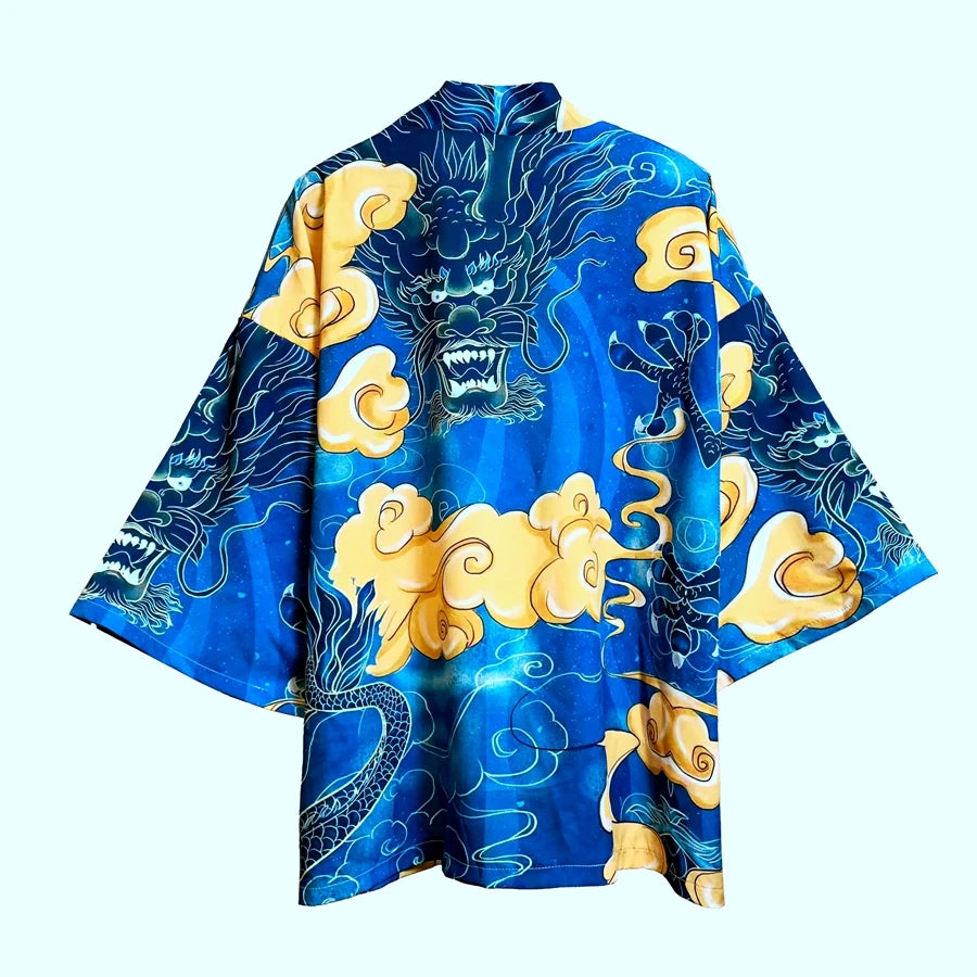 Kimono Cardigan Men Haori Kimonos Karate Samurai Costume Kimono Japones Traditional Japanese Men's priest frock Male Yukata