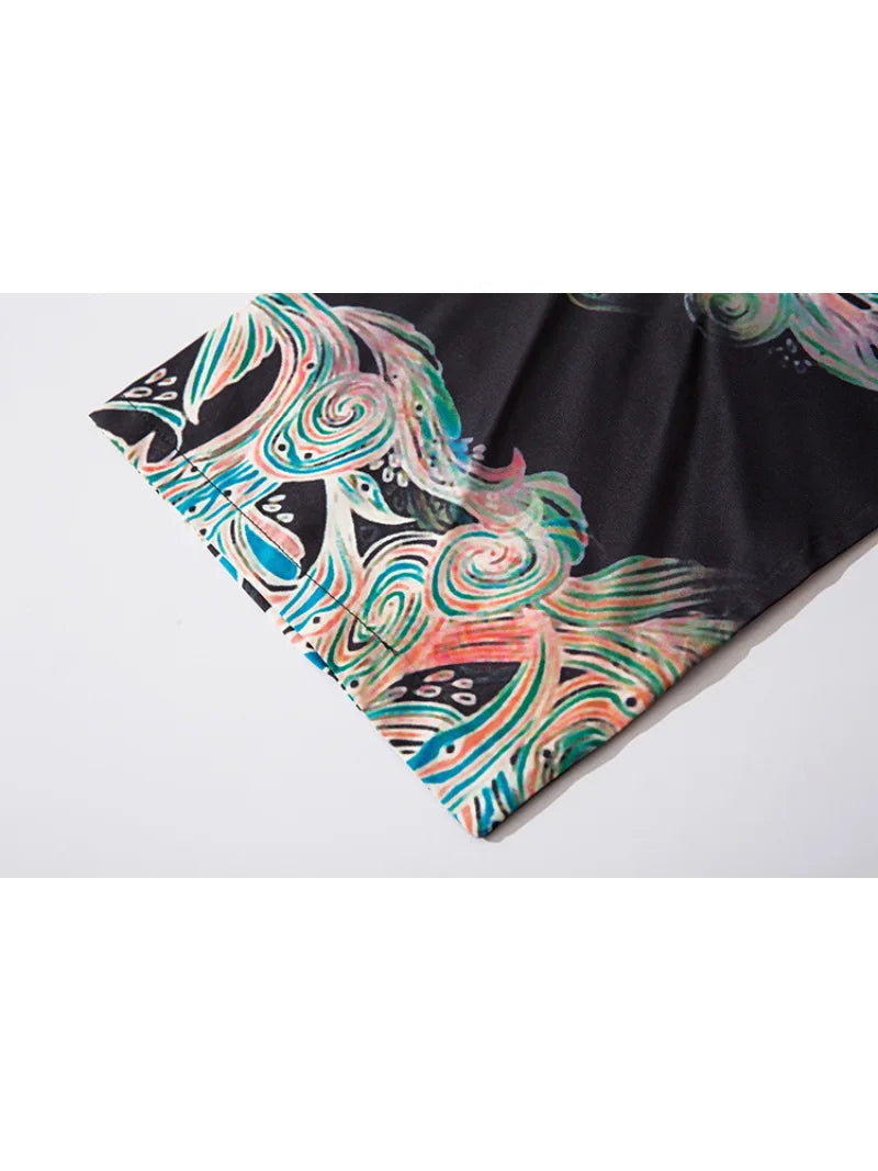 Japanese Kimonos Woman Samurai Cosplay Fox Jiu Jitsu Kimono Man Hanbok Haori Yukata Traditional KimonoFox Mask Costume Men