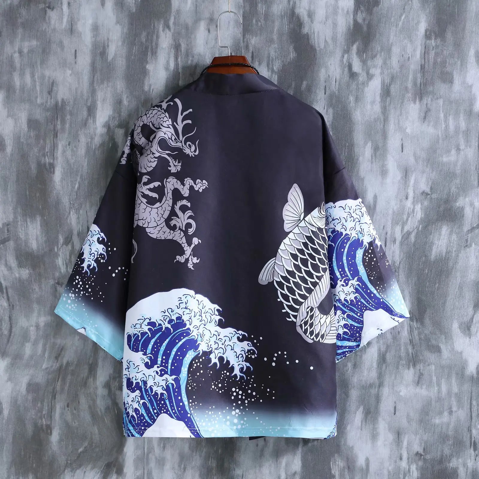 New Traditional japanese kimono yukata women&man japanese Short Robe Loose kimomo japanese cardigan kimono japones haori