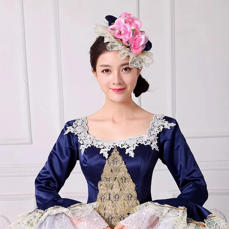 European Court Princess Dress Model Stage Performance Costume Photography Theme Adult Party Dress Vestidos De Graduaciones Mujer